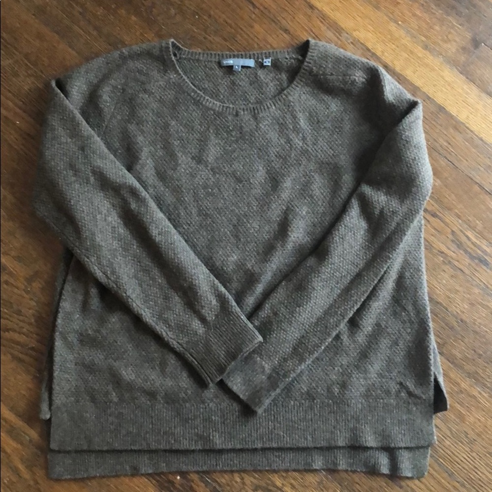 Vince waffle-knit sweater